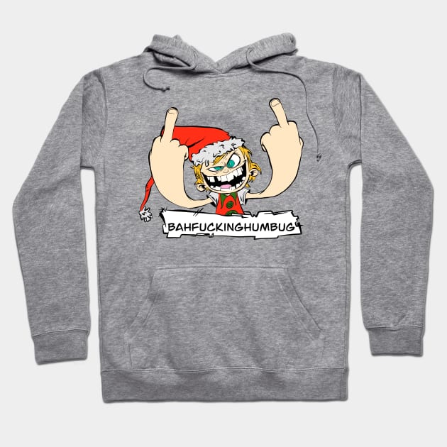 Bahumbug Hoodie by Pixelated Potatoe